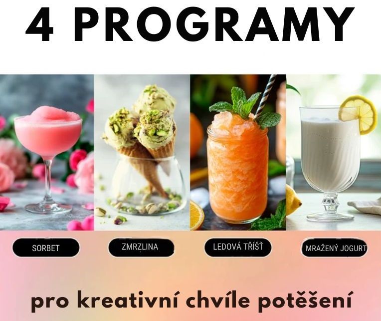 GourmetMaxx Zmrzlinovač a výrobník mražených dezertů SmoothUp Touch 30480 )669)